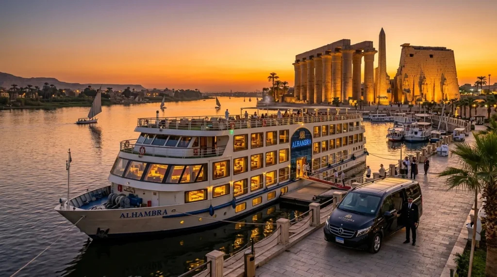 Alhambra Nile Cruise: Luxury Comfort, Prime Ports, and Stress-Free Booking