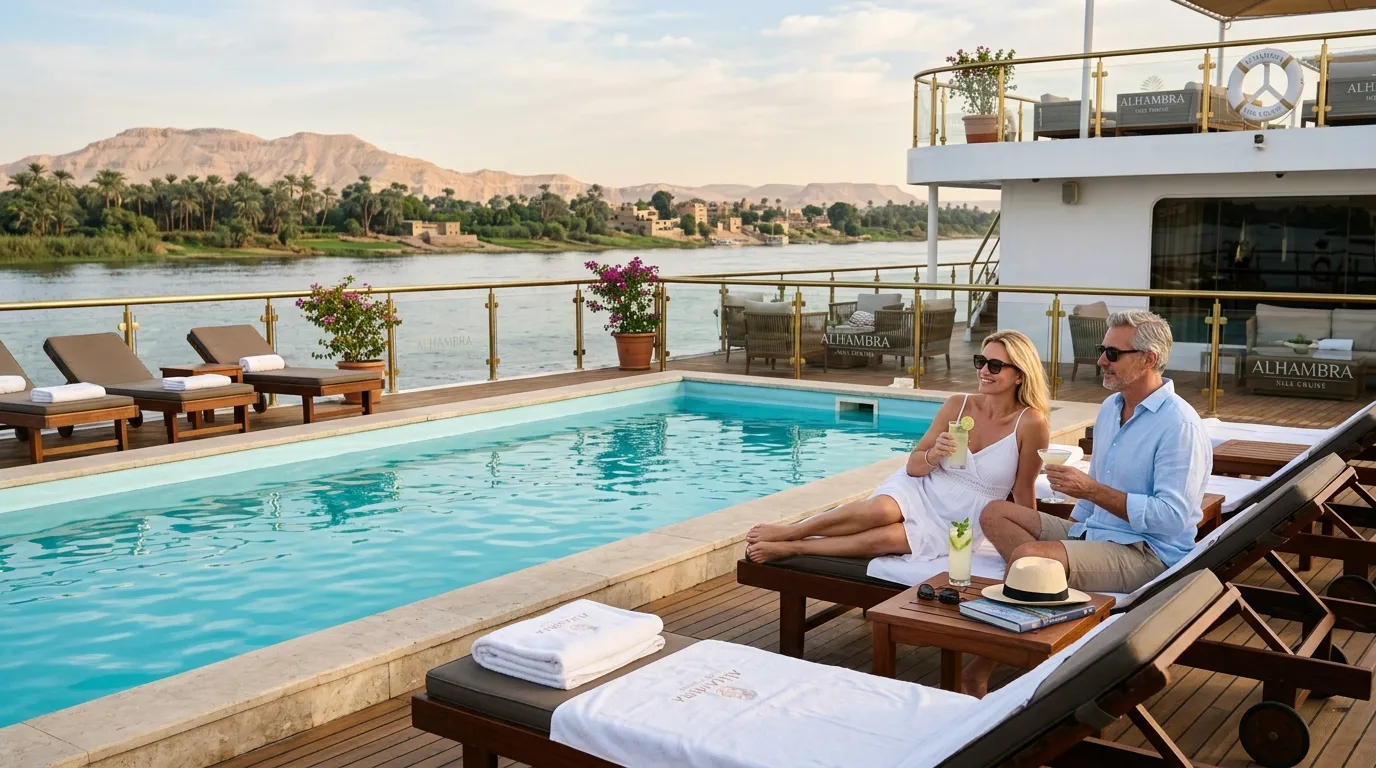 Alhambra Nile Cruise: Luxury Comfort, Prime Ports, and Stress-Free Booking