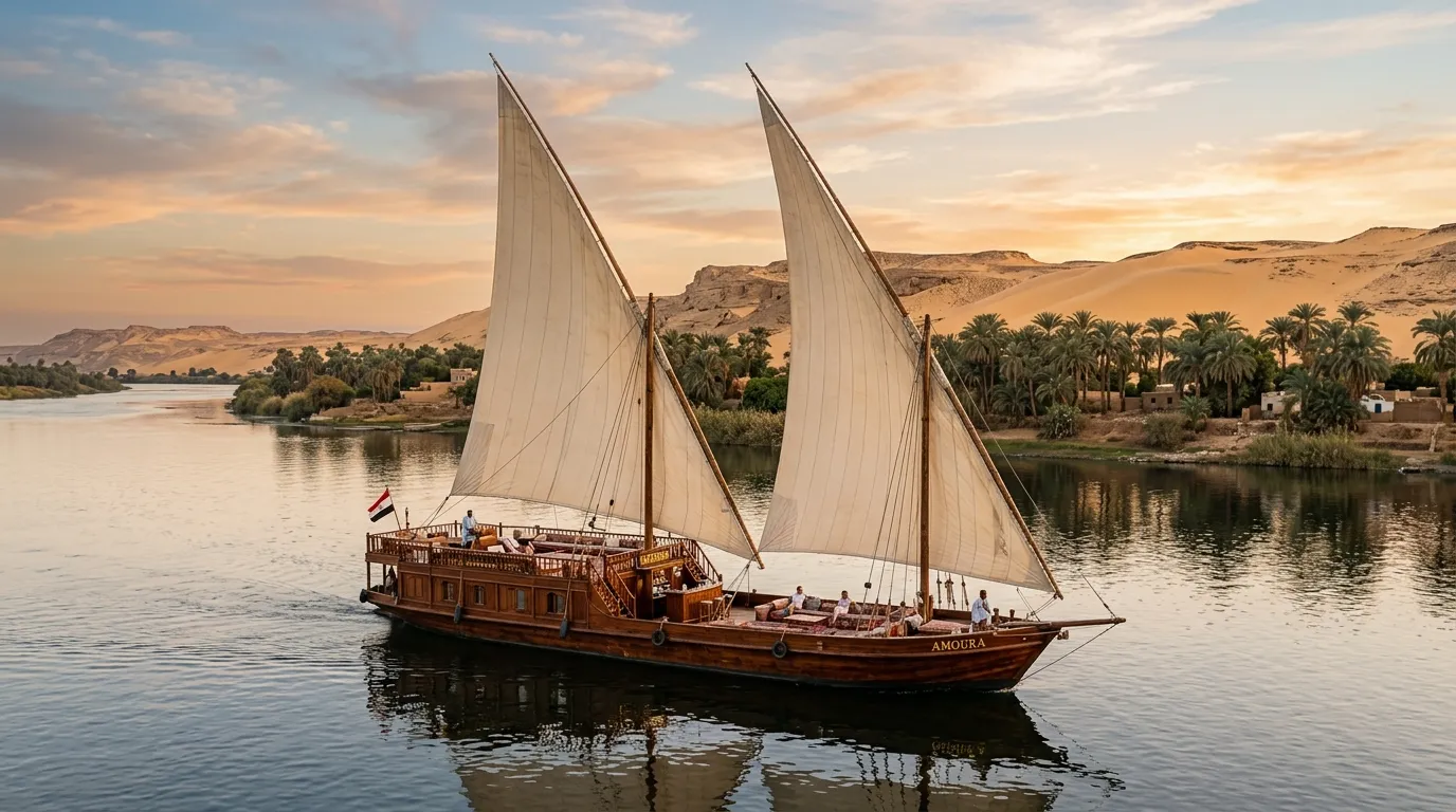 Amoura Dahabiya Nile Cruise: A Premium, Laid-Back Experience on the Water
